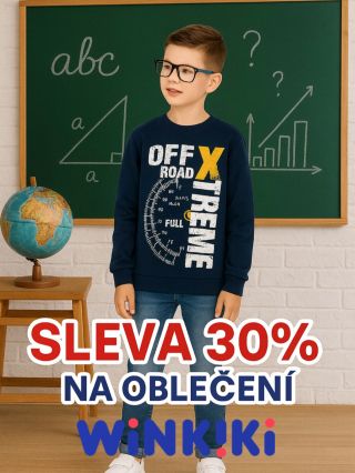 Škola klepe na dveře a děti potřebují nové oblečení? 🎒 Do 7. září pořídíte kolekci Back to School na Winkiki se slevou 30...